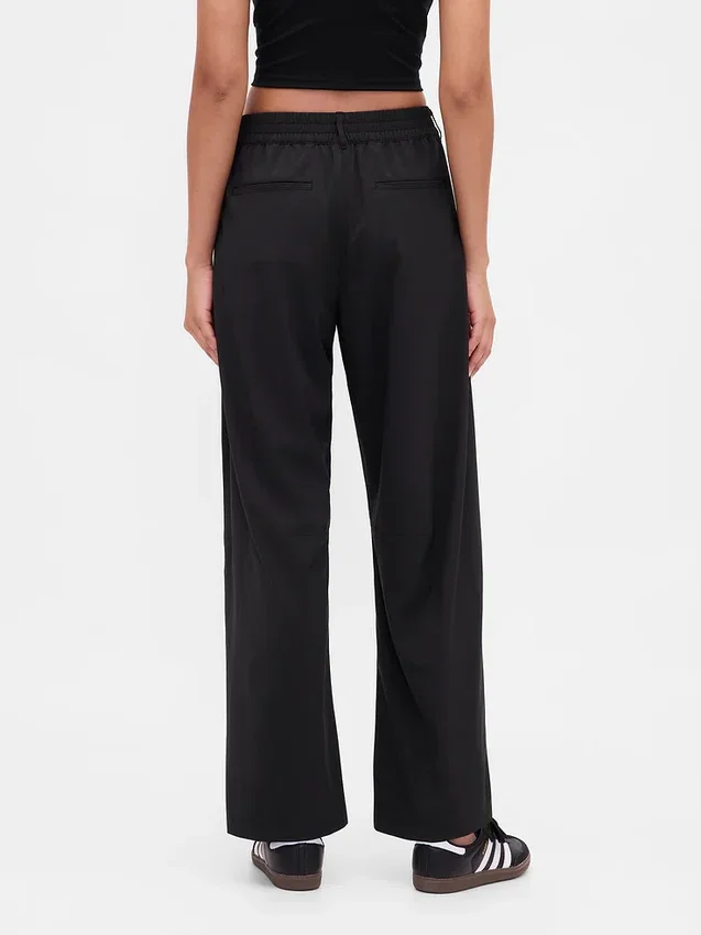 Pantalones GapFit Tech de talle alto y corte acampanado