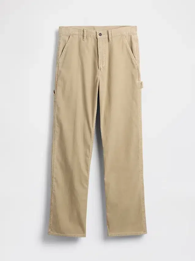 Pantalones holgados de carpintero de pana estilo años 90