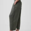 Pantalones holgados de gasa de algodón