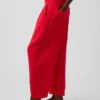 Pantalones holgados de gasa de algodón