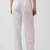 Pantalones holgados de gasa de algodón