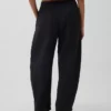 Pantalones holgados de gasa de algodón