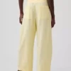 Pantalones holgados de gasa de algodón