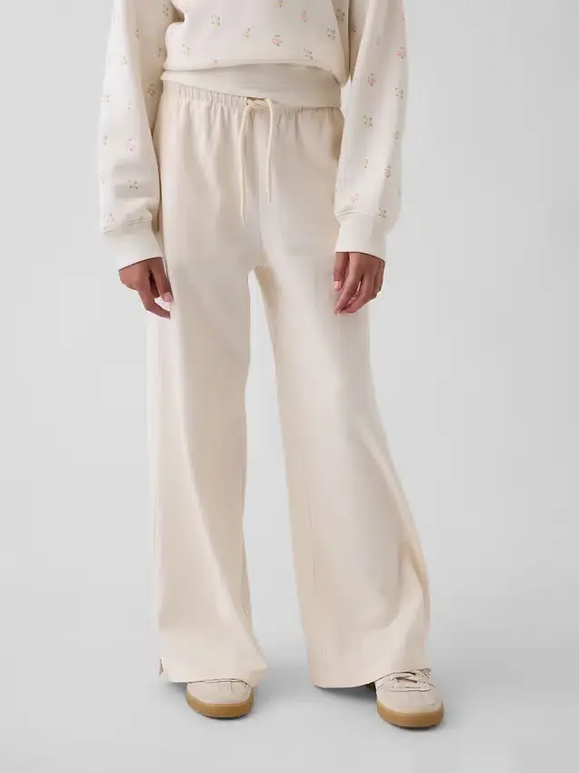 Pantalones holgados de pierna ancha para niños