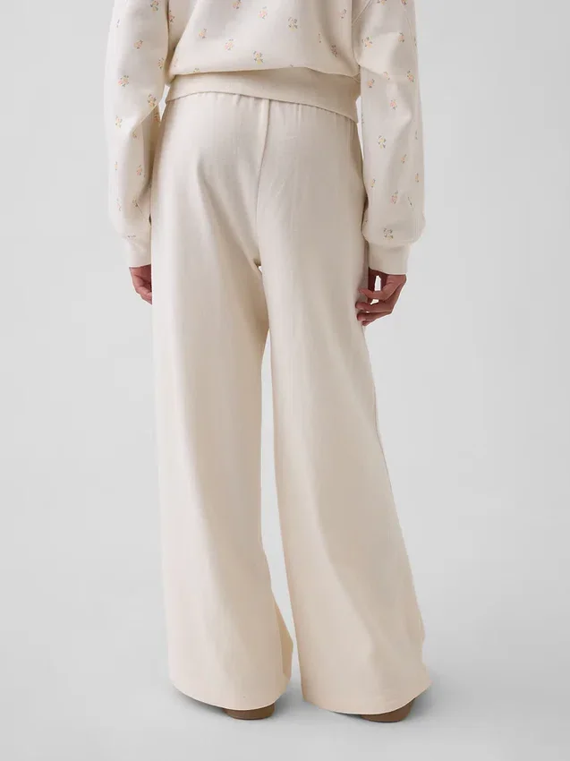 Pantalones holgados de pierna ancha para niños