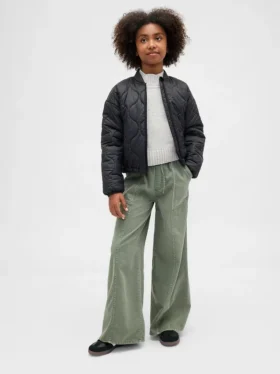Pantalones holgados de sarga para niños