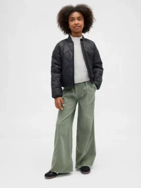 Pantalones holgados de sarga para niños