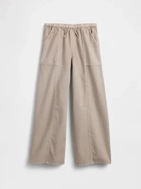 Pantalones holgados de sarga para niños