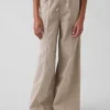 Pantalones holgados de sarga para niños