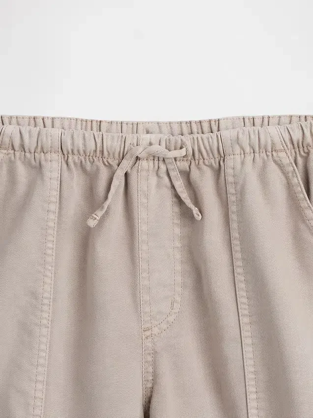 Pantalones holgados de sarga para niños
