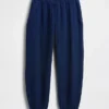 Pantalones joggers de mezclilla de gasa de algodón con corte Easy Barrel