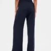 Pantalones plisados de talle alto 365