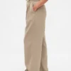 Pantalones plisados de talle alto Curvy 365