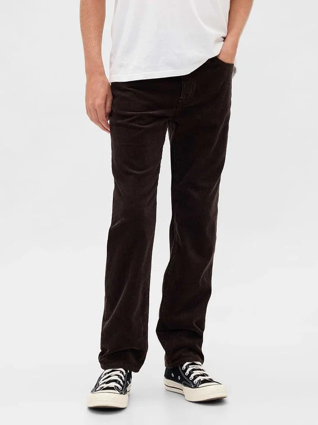 Pantalones rectos de pana para niños «90S Original»