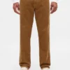 Pantalones rectos holgados de pana