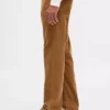 Pantalones rectos holgados de pana