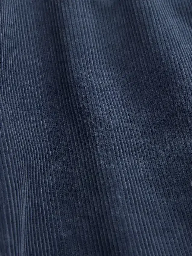 Pantalones rectos holgados de pana