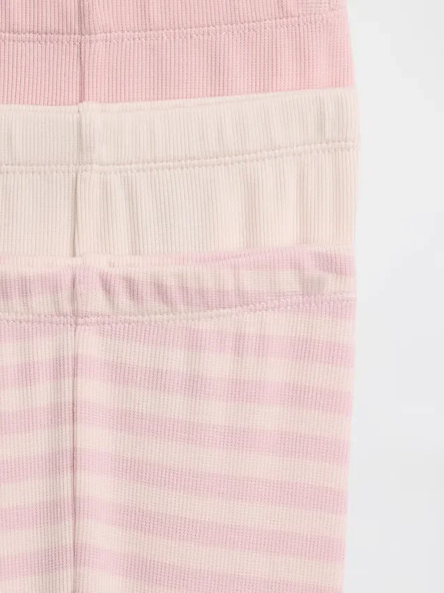 Pantalones sin tirantes Baby First Favorites (paquete de 3)