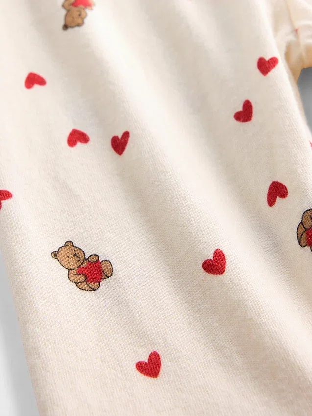Pantalones sin tirantes de algodón orgánico «Baby First Favorites»