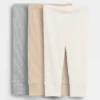 Pantalones Tiny Rib de Baby First Favorites (paquete de 3)