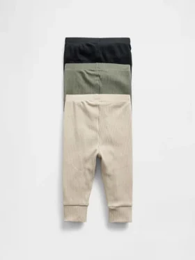 Pantalones Tiny Rib de Baby First Favorites (paquete de 3)