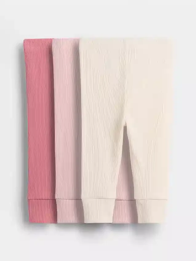 Pantalones Tiny Rib de Baby First Favorites (paquete de 3)