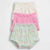 Pantalones tipo bloomer con volantes Tinyrib de Baby First Favorites (paquete de 3)