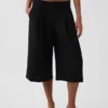 Pantalones tipo culotte de talle bajo