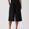 Pantalones tipo culotte de talle bajo