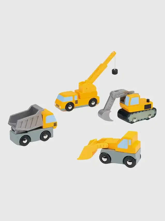 Paquete de juguetes de vehículos de construcción para niños pequeños