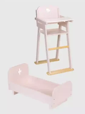 Paquete de muebles para muñecas para niños pequeños