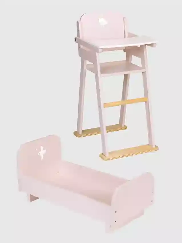 Paquete de muebles para muñecas para niños pequeños