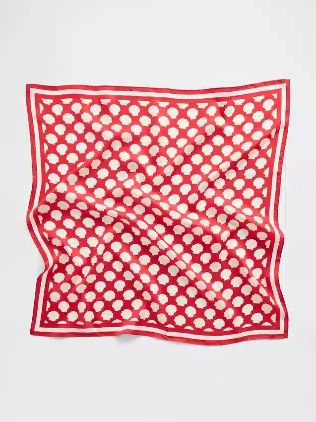 Pañuelo oversize 100 % seda