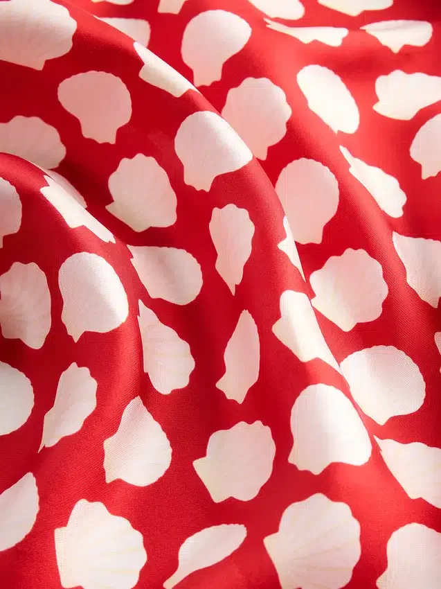 Pañuelo oversize 100 % seda