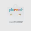Pendientes clásicos de tornillo «Rainbow» de Pierced Co