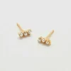 Pendientes de barra con perla de Admiral Row