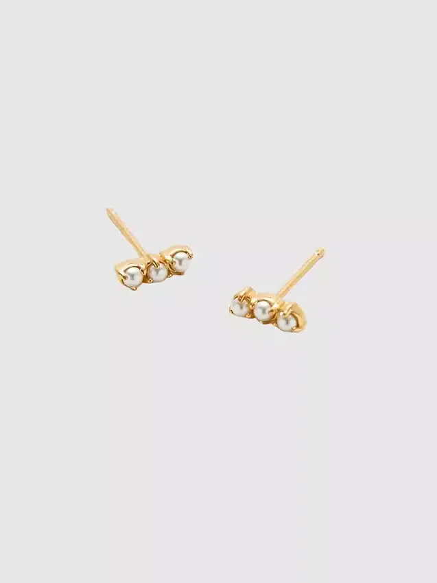 Pendientes de barra con perla de Admiral Row
