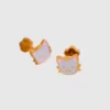 Pendientes de rosca con diseño de gato