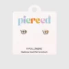 Pendientes de rosca con forma de regadera de Pierced Co