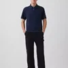 Polo de piqué holgado