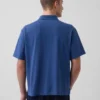Polo de piqué holgado