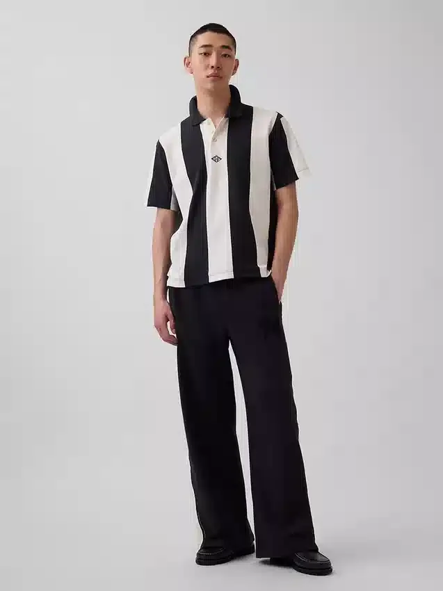 Polo de piqué holgado Ouigap