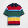 Polo de piqué holgado para niños