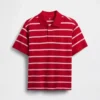 Polo de piqué holgado para niños