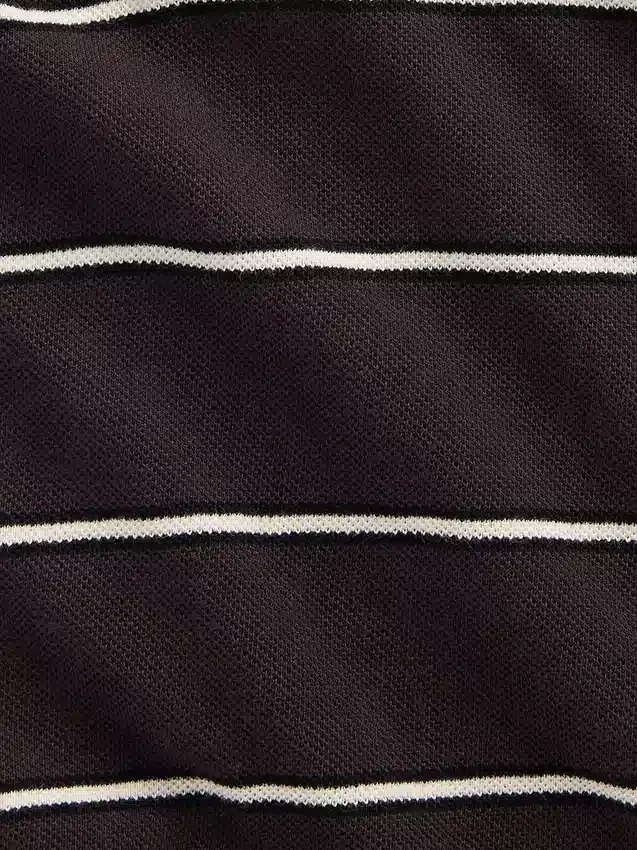 Polo de piqué holgado para niños