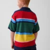 Polo de piqué holgado para niños