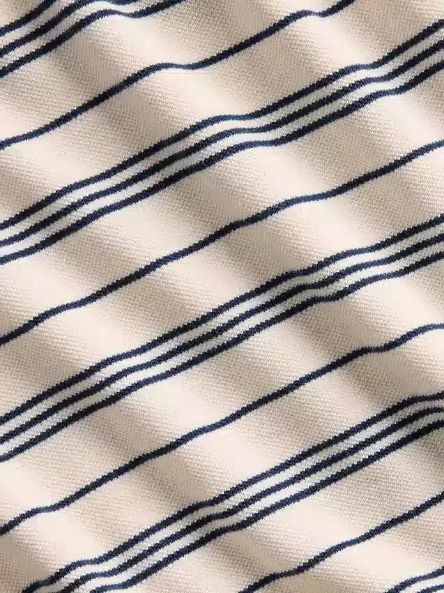 Polo de piqué holgado para niños