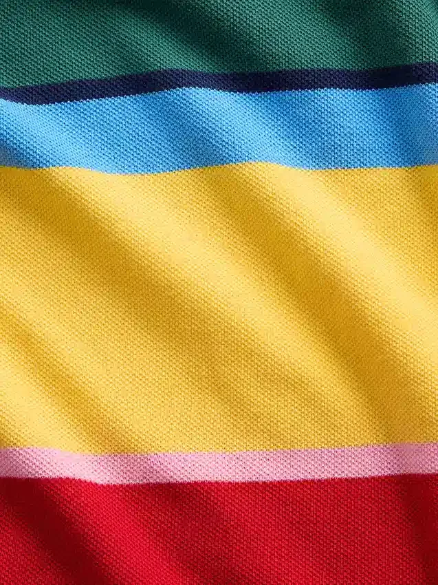 Polo de piqué holgado para niños