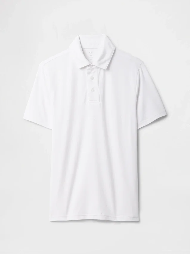 Polo deportivo para uniforme infantil