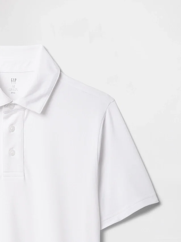Polo deportivo para uniforme infantil